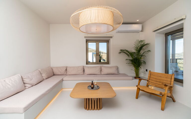 Lofos Horizon Villa: Salon