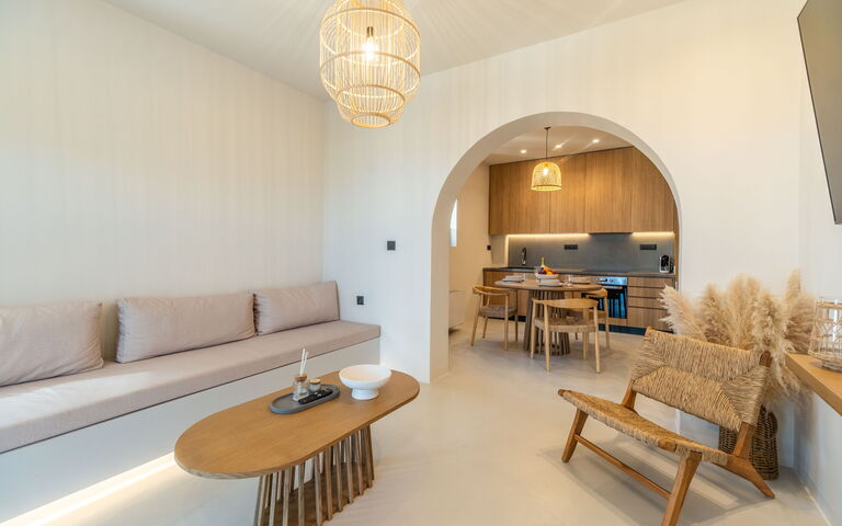 Lofos Horizon Villa: Salon