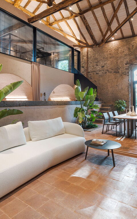 Muna Retreat: Salle à manger, Salon