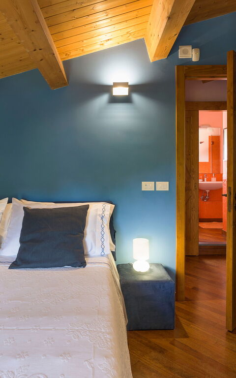 Villa Saracina: chambre à coucher