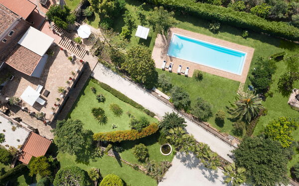 Villa Saracina: bassin, Extérieur, Extérieurs, Jardin, Vues
