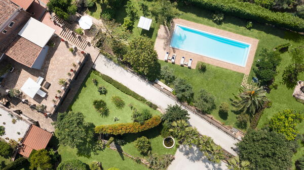 Villa Saracina: bassin, Extérieur, Extérieurs, Jardin, Vues