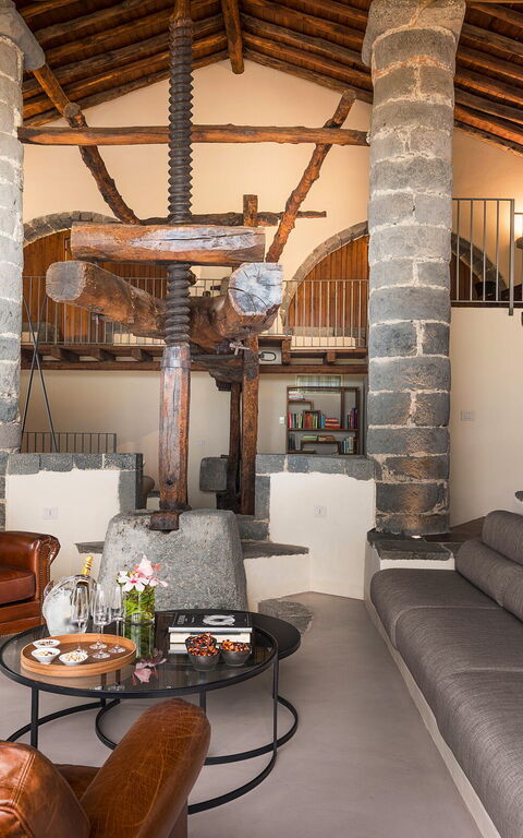 Villa Continella: Salon