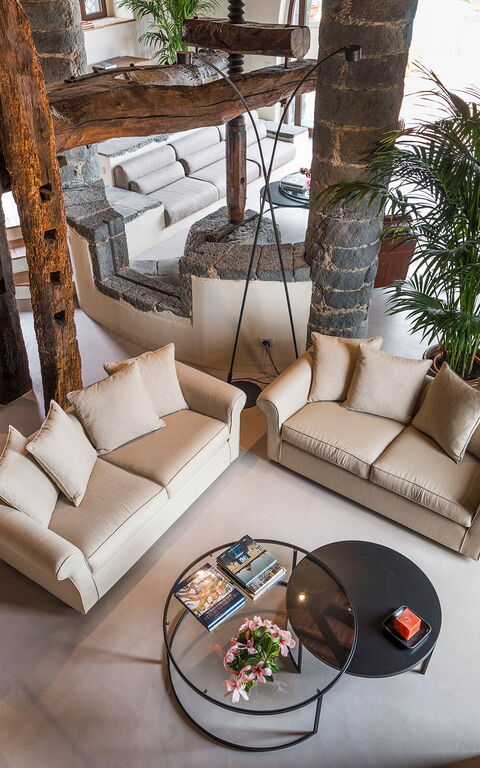 Villa Continella: Salon