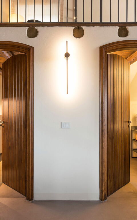 Villa Continella: Détails de la chambre