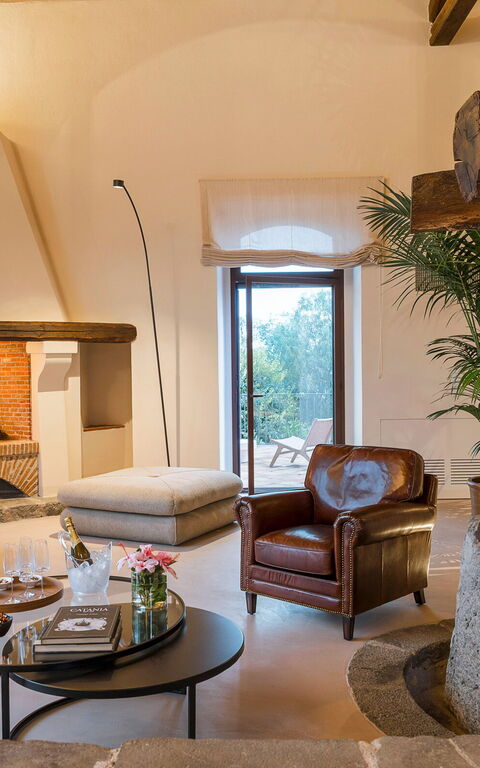 Villa Continella: Salon