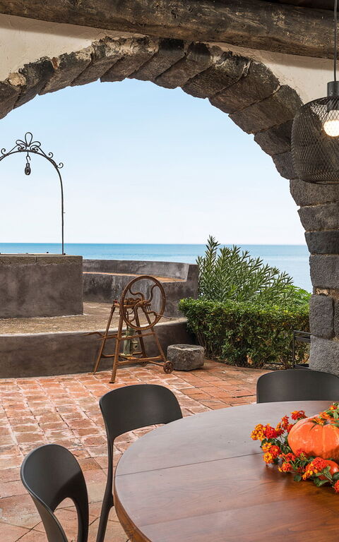 Villa Continella: Détails de la chambre