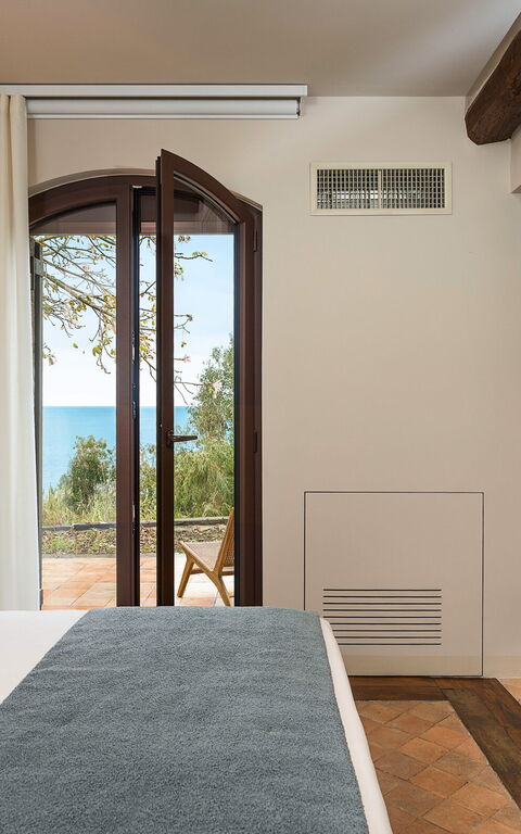 Villa Continella: chambre à coucher