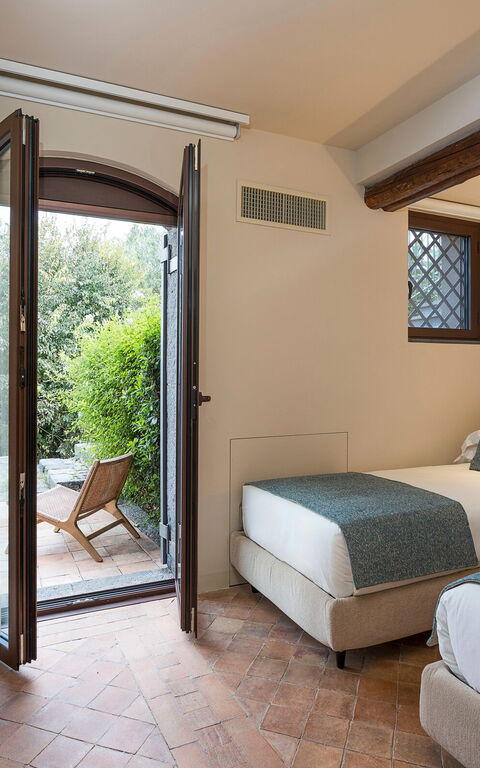 Villa Continella: chambre à coucher