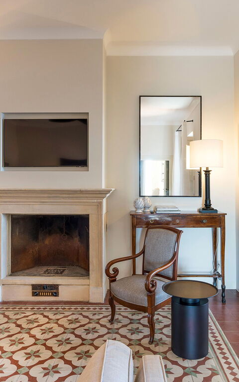 Villa Continella: Salon