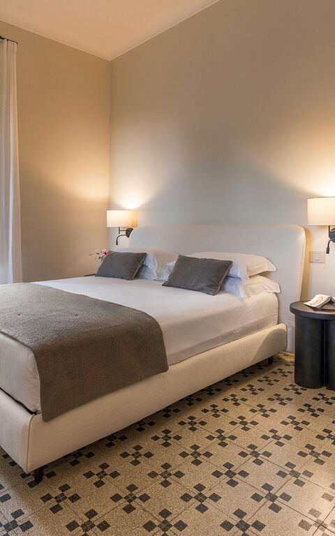 Villa Continella: chambre à coucher