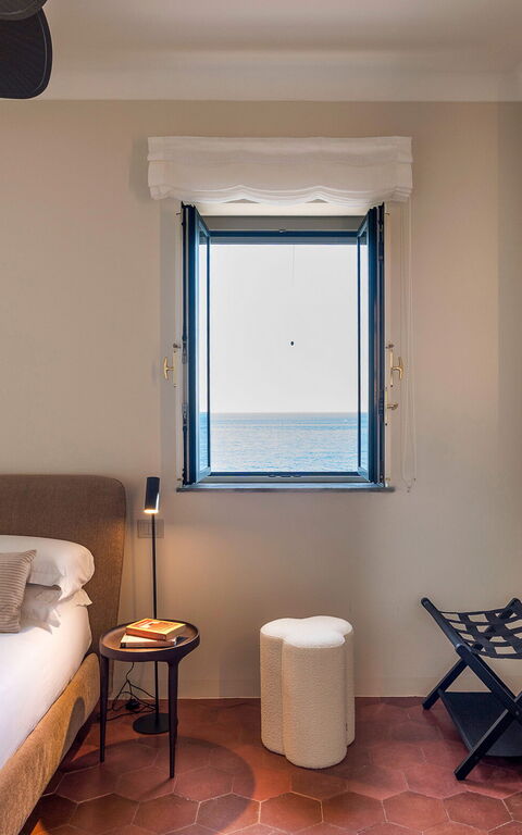 Villa Continella: chambre à coucher
