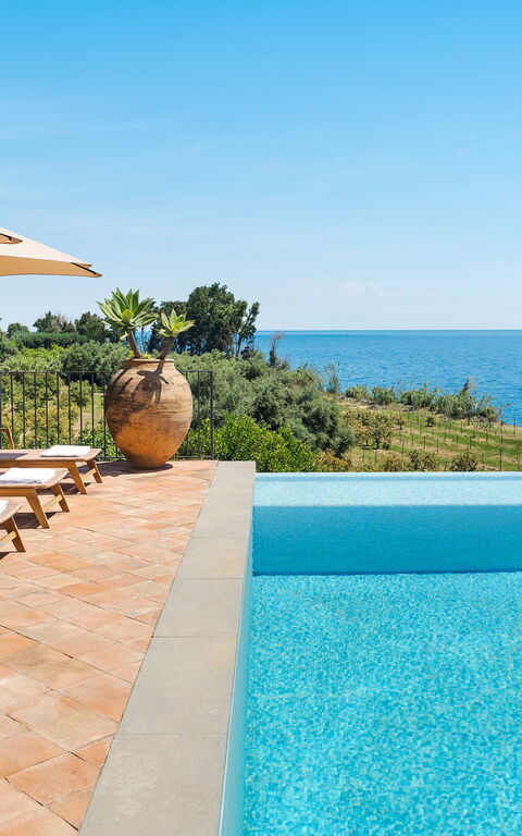Villa Continella: bassin, Extérieur, Extérieurs, Vues