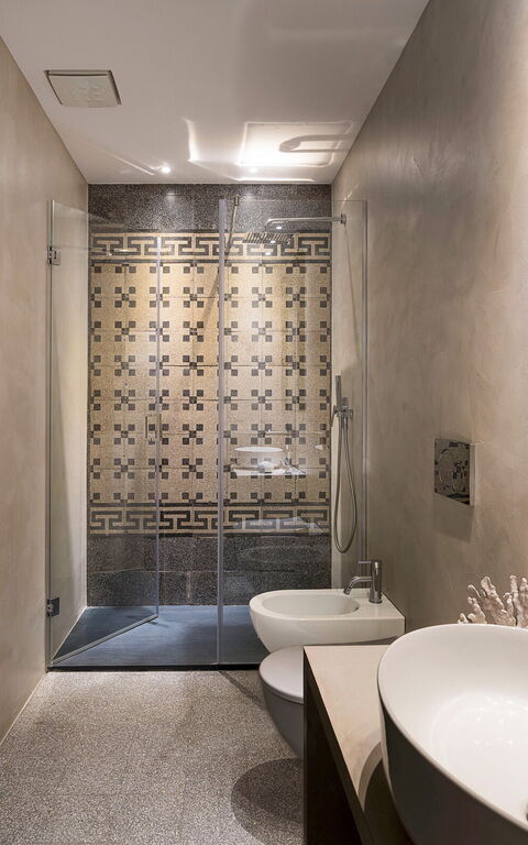 Villa Continella: Salle de bain