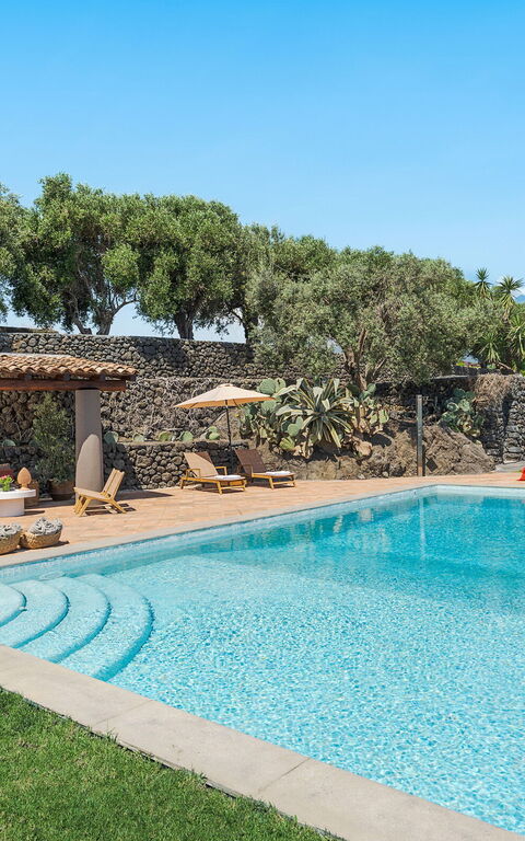 Villa Continella: bassin, Extérieur, Extérieurs, Jardin