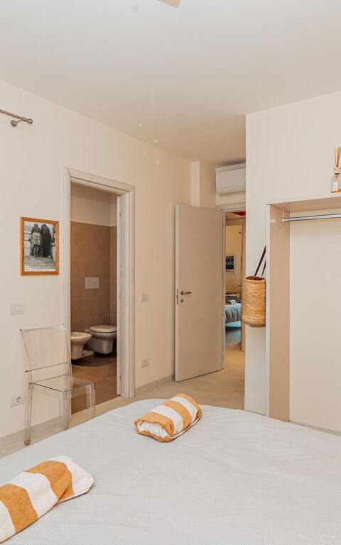 Villa Marinella: chambre à coucher