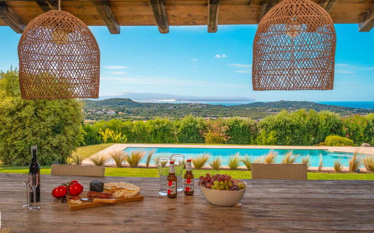 Villa Marinella: Balcon / Terrasse / Patio, bassin, Extérieurs, Vues