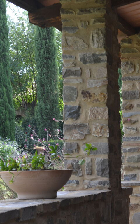 Podere Peteglia: Balcon / Terrasse / Patio, Extérieur, Extérieurs