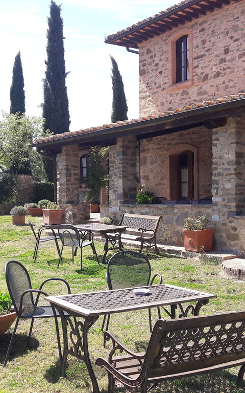 Podere Peteglia: Balcon / Terrasse / Patio, Extérieur, Extérieurs, Jardin