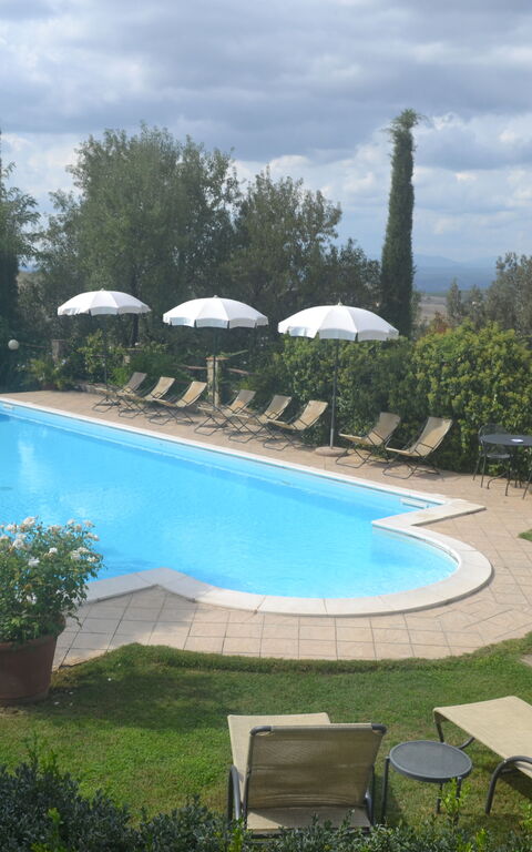 Podere Peteglia: bassin, Extérieur, Extérieurs, Jardin