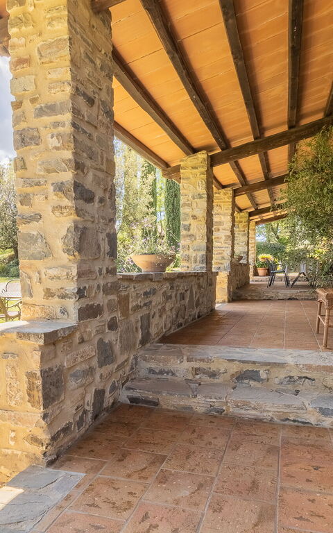 Podere Peteglia: Balcon / Terrasse / Patio, Extérieur, Extérieurs