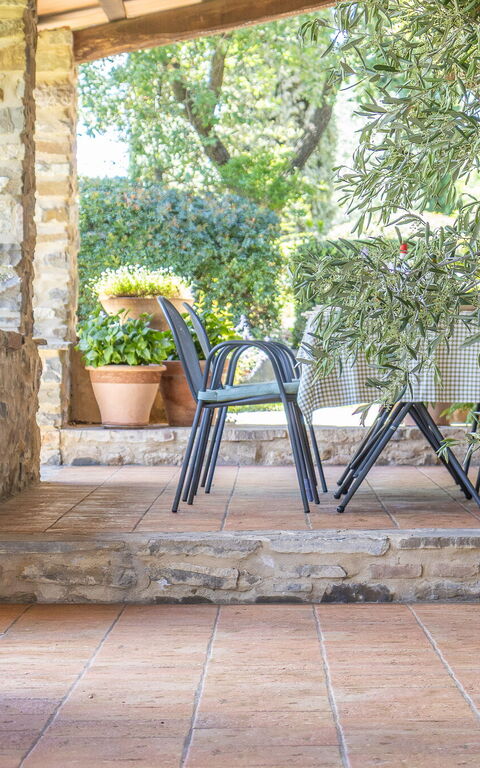 Podere Peteglia: Balcon / Terrasse / Patio, Extérieur, Extérieurs