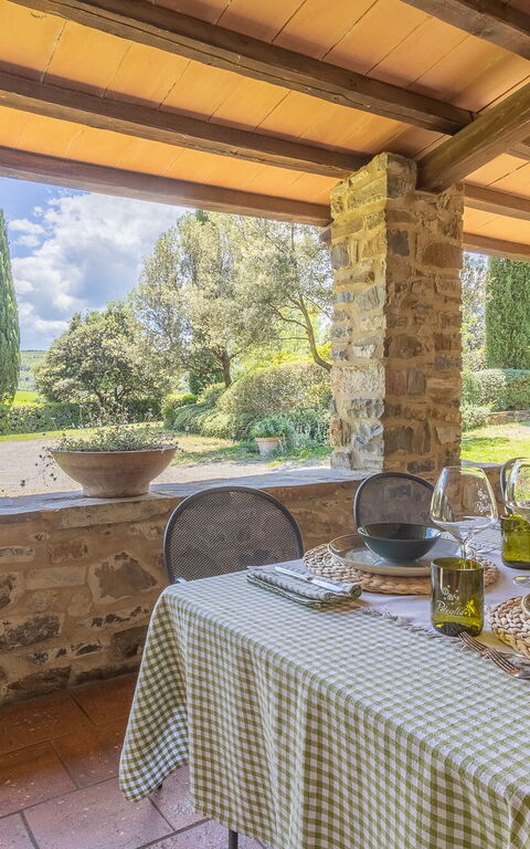 Podere Peteglia: Balcon / Terrasse / Patio, Extérieur, Extérieurs