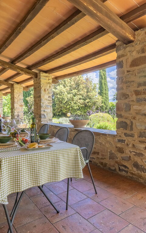 Podere Peteglia: Balcon / Terrasse / Patio, Extérieur, Extérieurs