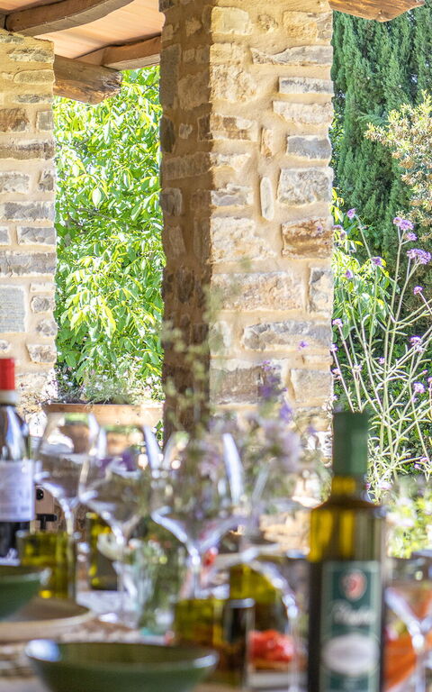 Podere Peteglia: Balcon / Terrasse / Patio, Extérieur, Extérieurs