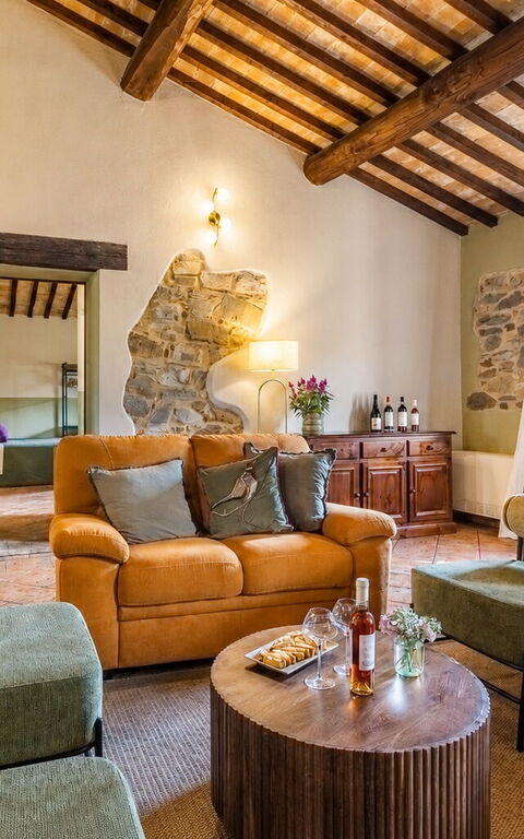 Podere Peteglia: Salon