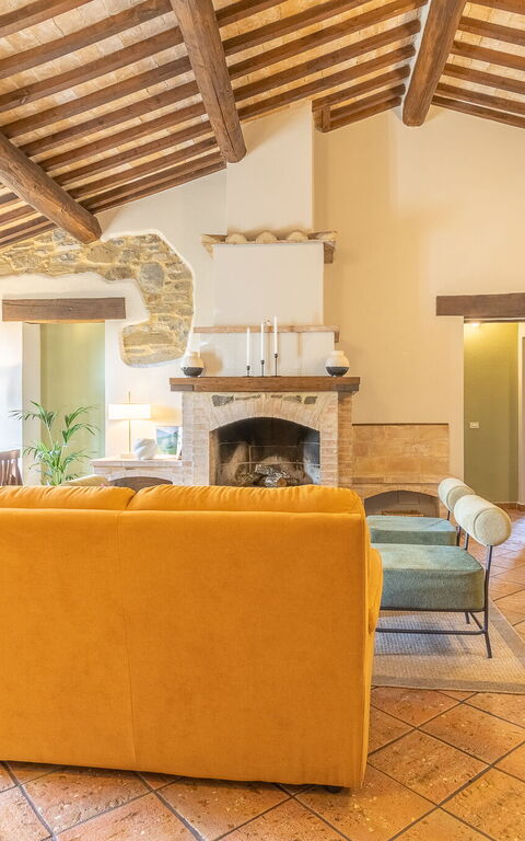 Podere Peteglia: Salon