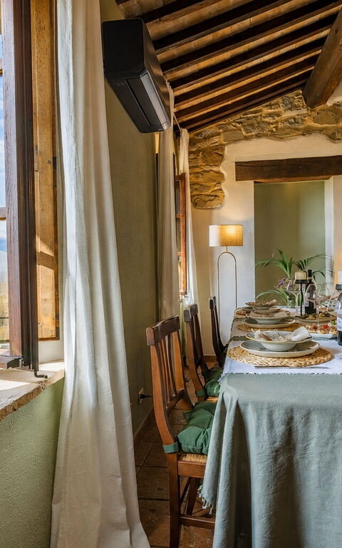 Podere Peteglia: Salle à manger