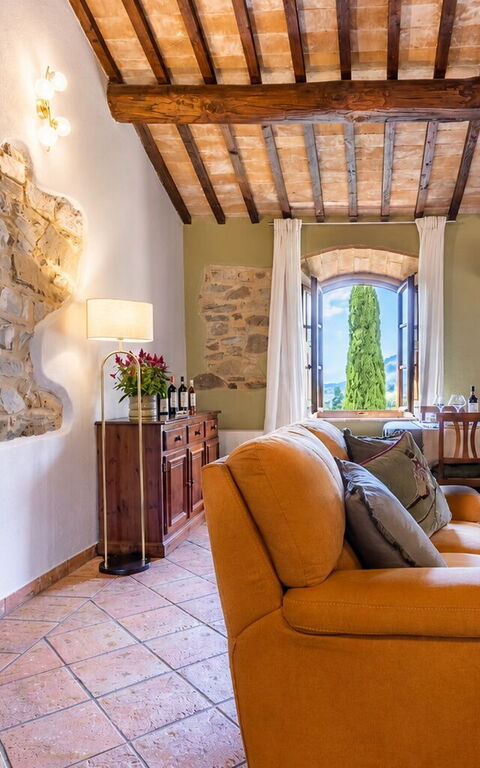 Podere Peteglia: Salon