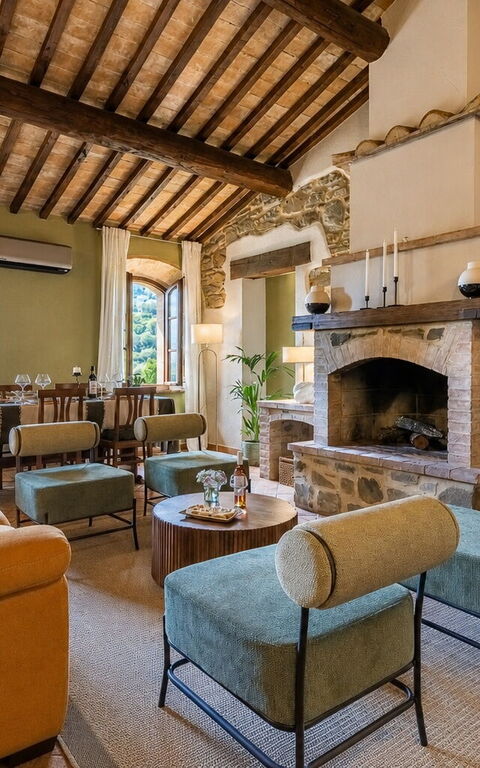 Podere Peteglia: Salon