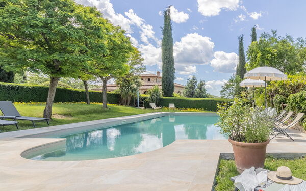 Podere Peteglia: bassin, Extérieur, Extérieurs, Jardin