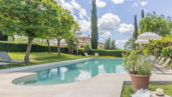 Podere Peteglia: bassin, Extérieur, Extérieurs, Jardin