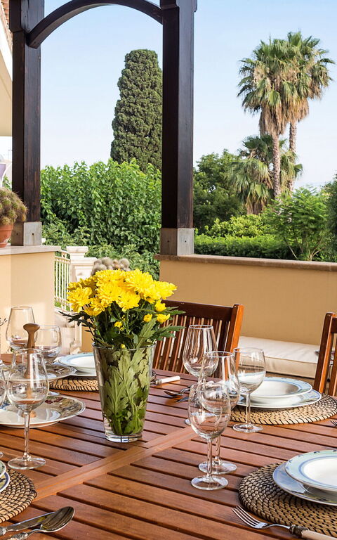 Villa Profumo D'Oriente: Balcon / Terrasse / Patio, Extérieur, Extérieurs