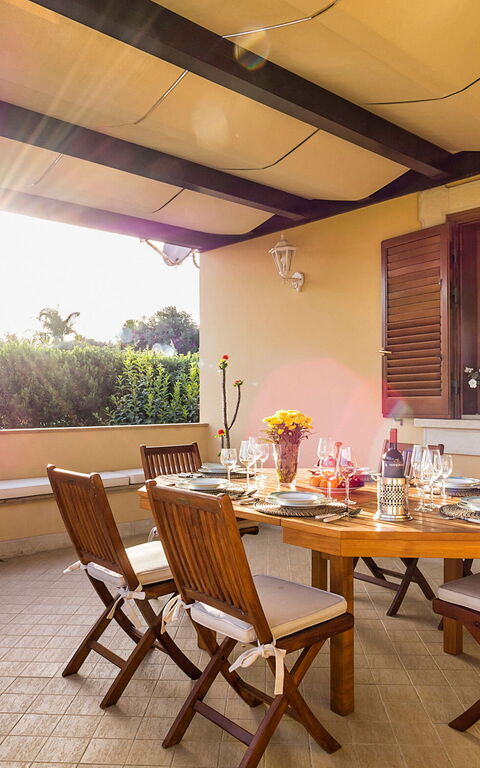 Villa Profumo D'Oriente: Balcon / Terrasse / Patio, Extérieur, Extérieurs