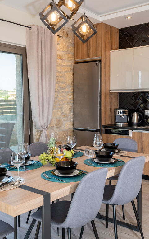 Villa Olympia: Cuisine, Salle à manger