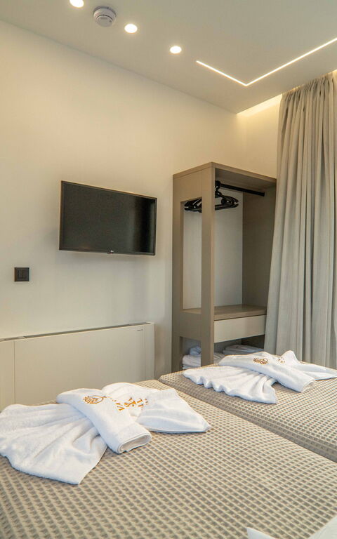 Villa Vasilissa: chambre à coucher