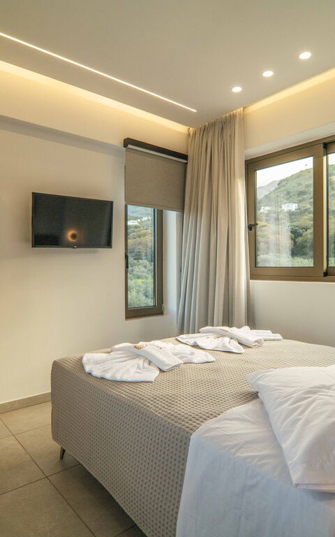 Villa Vasilissa: chambre à coucher