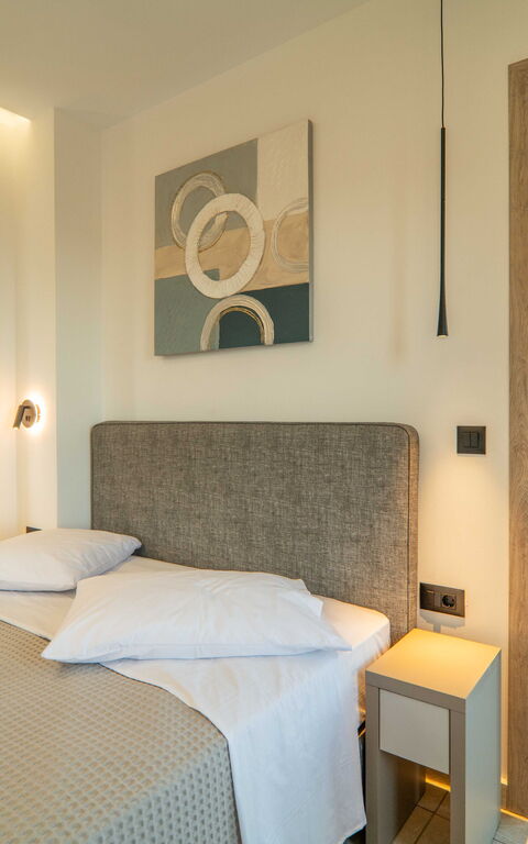 Villa Vasilissa: chambre à coucher