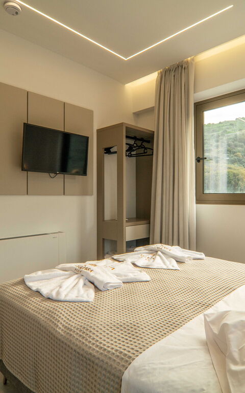 Villa Vasilissa: chambre à coucher