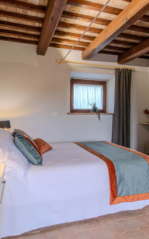 Tenuta Poggio Guiano: chambre à coucher