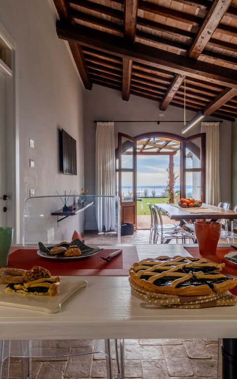 Tenuta Poggio Guiano: Cuisine, Salle commune