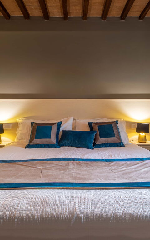 Tenuta Poggio Guiano: chambre à coucher