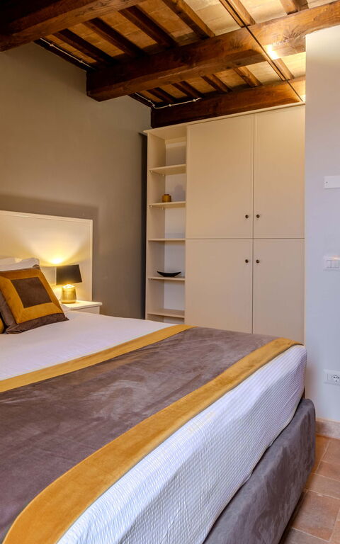 Tenuta Poggio Guiano: chambre à coucher