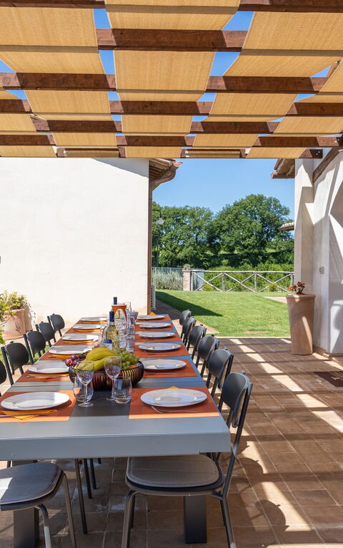 Tenuta Poggio Guiano: Balcon / Terrasse / Patio, Extérieur, Extérieurs, Jardin