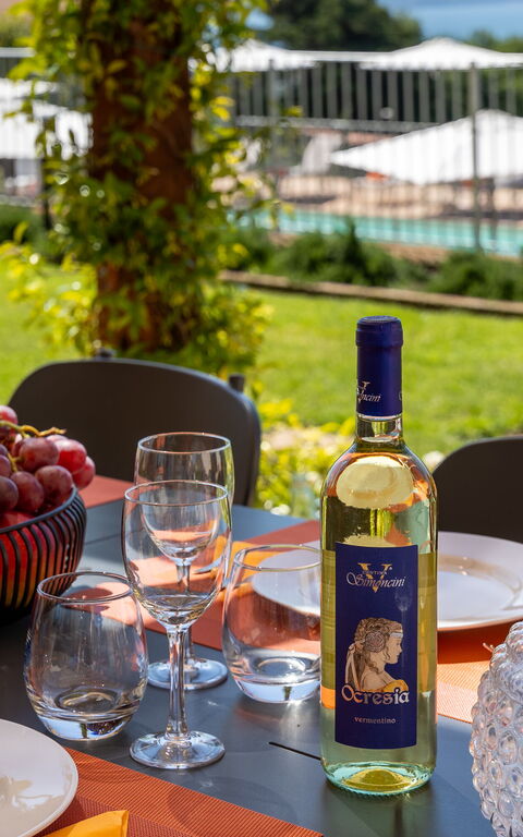 Tenuta Poggio Guiano: Balcon / Terrasse / Patio, Extérieur, Extérieurs, Jardin
