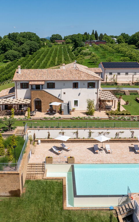 Tenuta Poggio Guiano: bassin, Extérieur, Extérieurs, Jardin, Vues